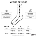 Medias niño 7 Colores (Chata)