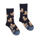 [33011] Medias niño Mosaico azul (Chata) (10-13)