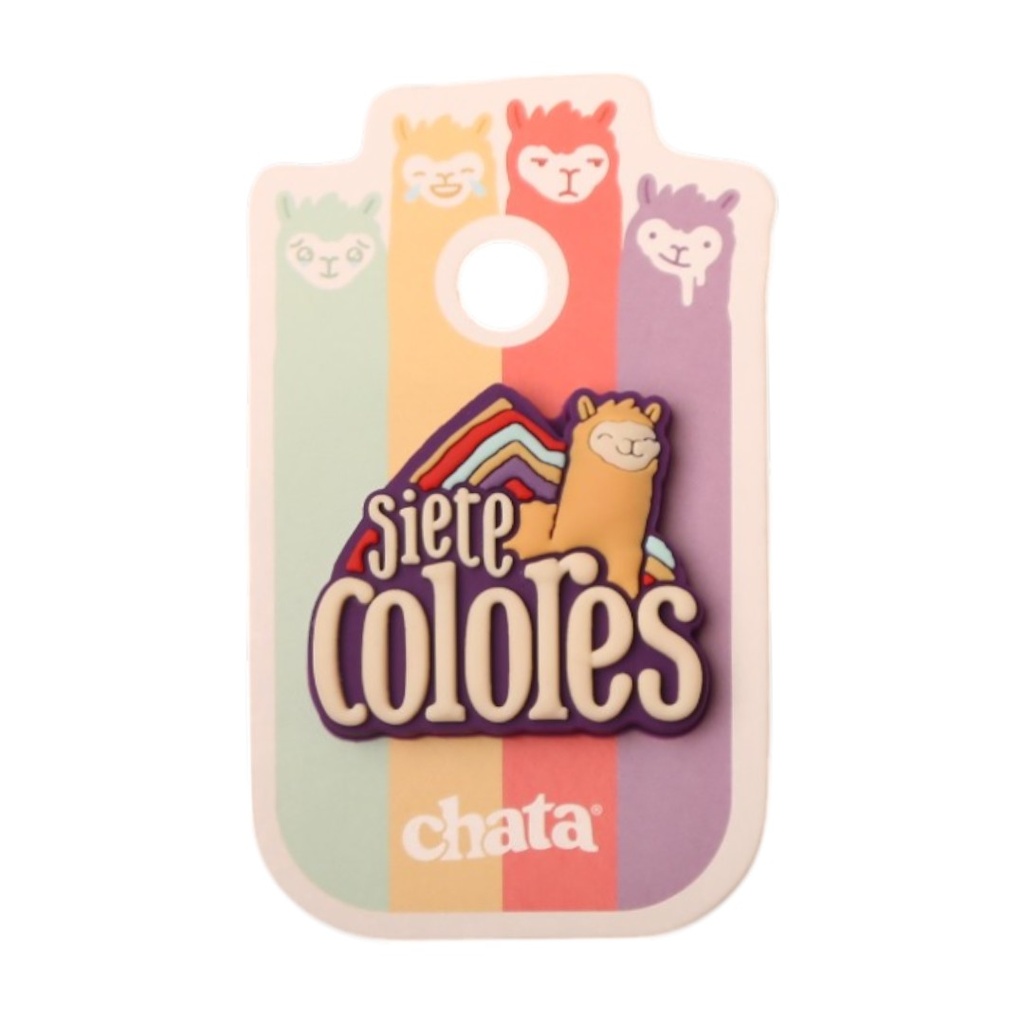 Pin plastico Naranja Montaña (Chata)