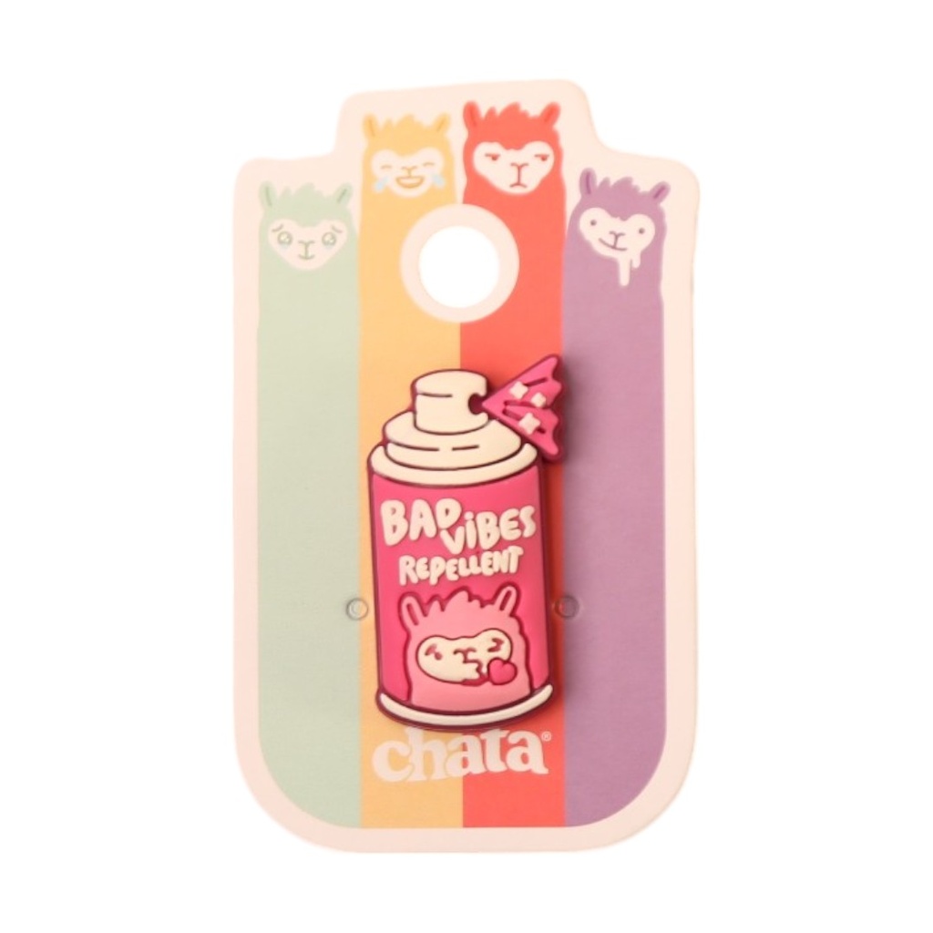 Pin plastico Rosada Spray (Chata)