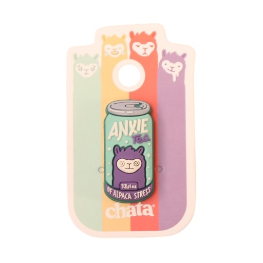 [31014] Pin plastico Morado Lata (Chata)